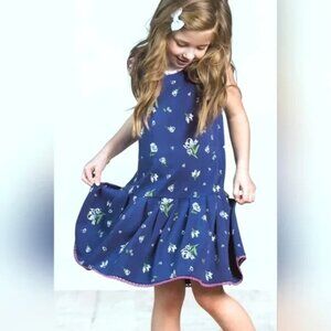 Matilda Jane 8 NWT Camp Mjc Photo Op Navy Floral Dress